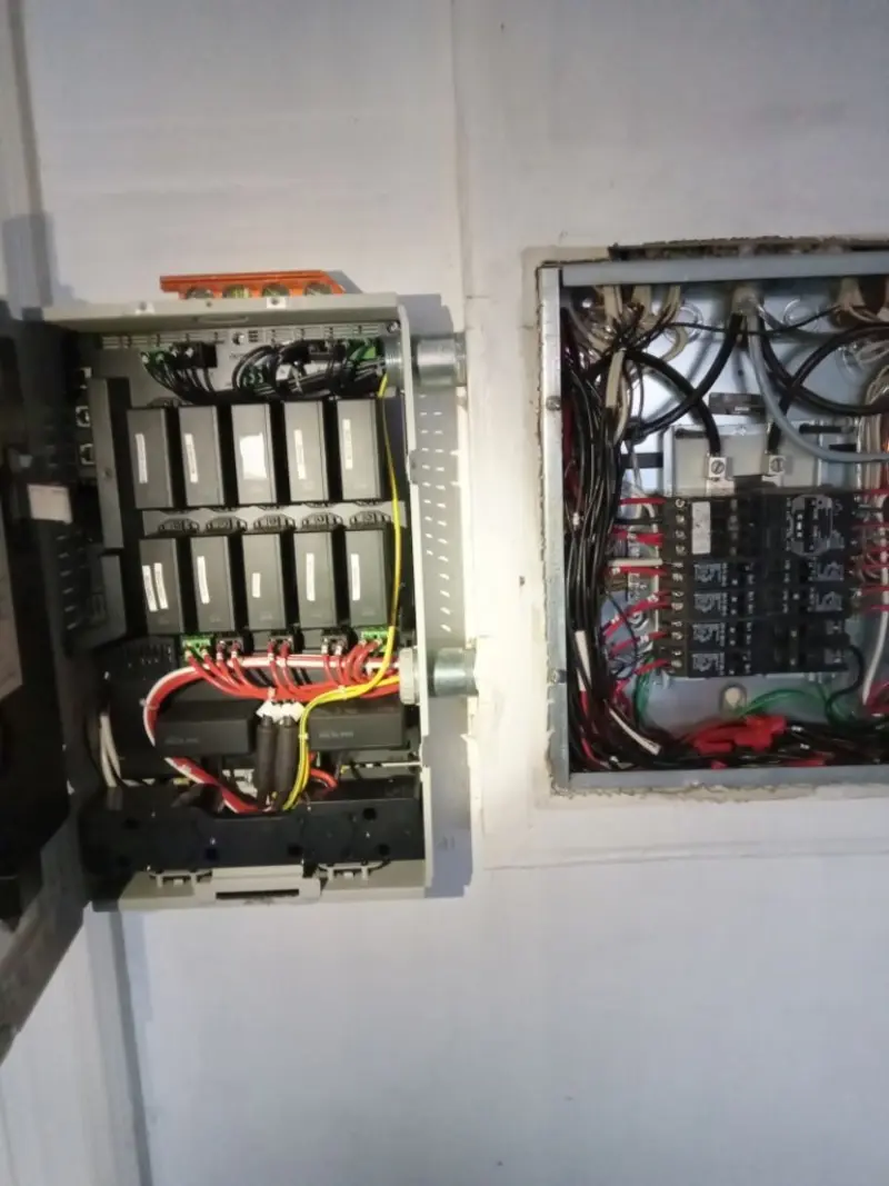 Electrical panel upgrade completed for Indoor Lighting Installation in Kernersville